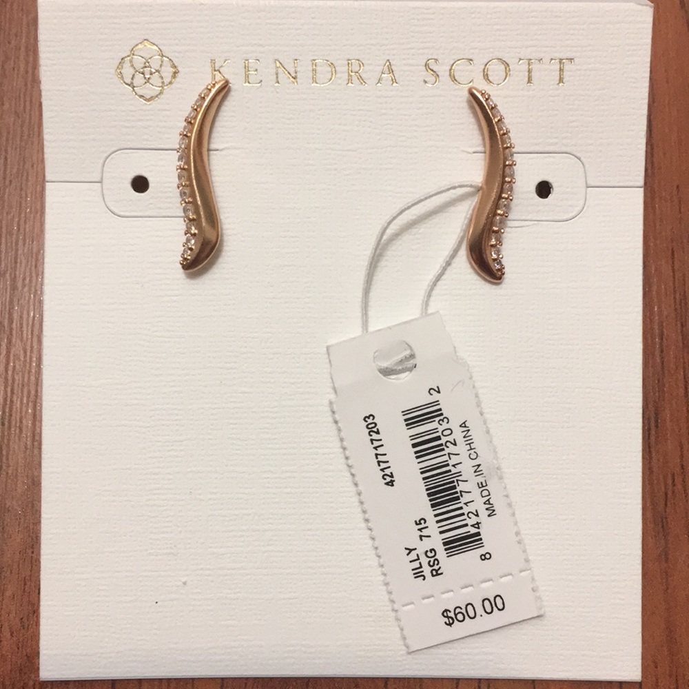 Kendra Scott Jilly in Rose Gold. NWT.